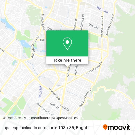 ips especialisada auto norte 103b-35 map