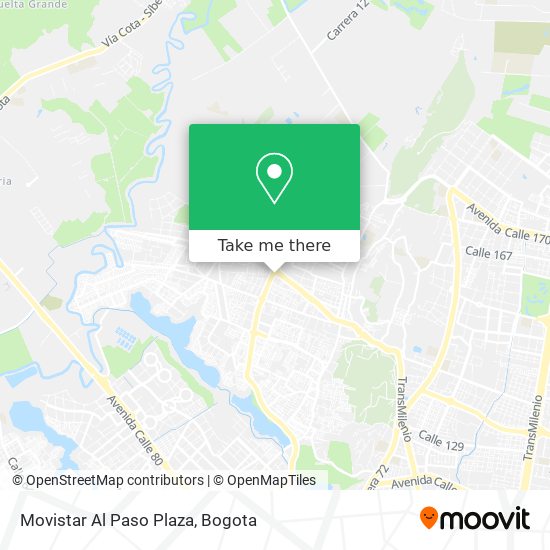 Mapa de Movistar Al Paso Plaza