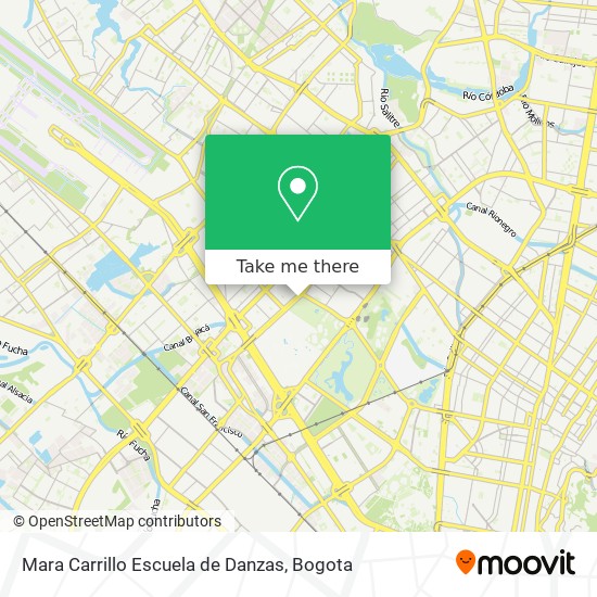 Mara Carrillo Escuela de Danzas map