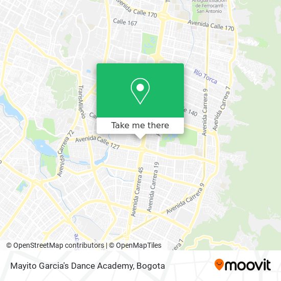 Mayito Garcia's Dance Academy map