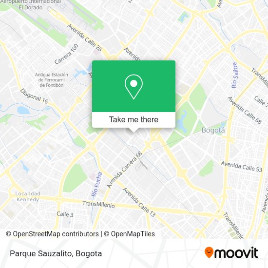 Mapa de Parque Sauzalito