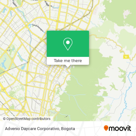 Advenio Daycare Corporativo map