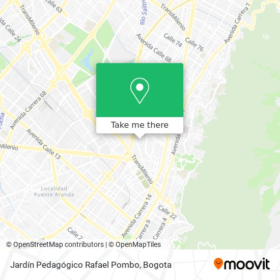 Jardín Pedagógico Rafael Pombo map