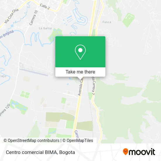 Centro comercial BIMA map