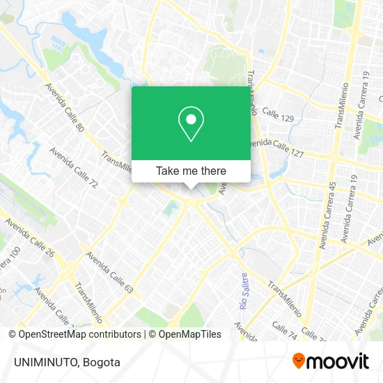 UNIMINUTO map