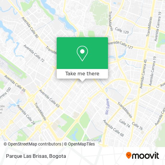 Mapa de Parque Las Brisas