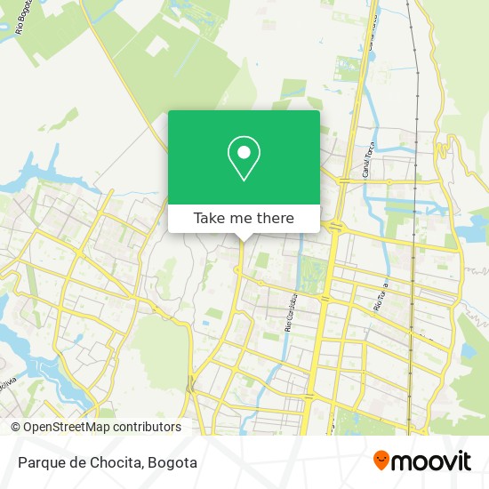 Mapa de Parque de Chocita