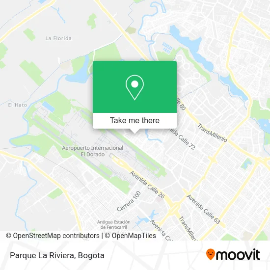 Parque La Riviera map