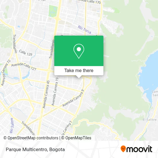 Parque Multicentro map