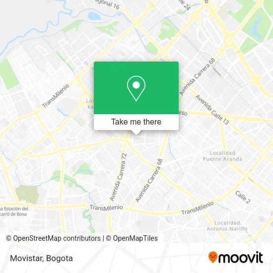 Mapa de Movistar