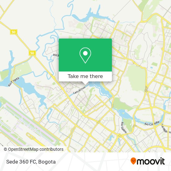 Sede 360 FC map