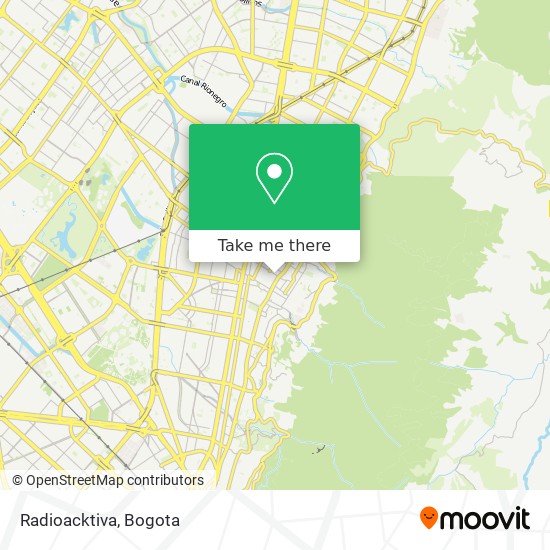 Radioacktiva map