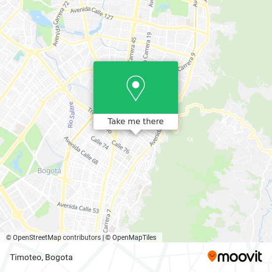 Timoteo map