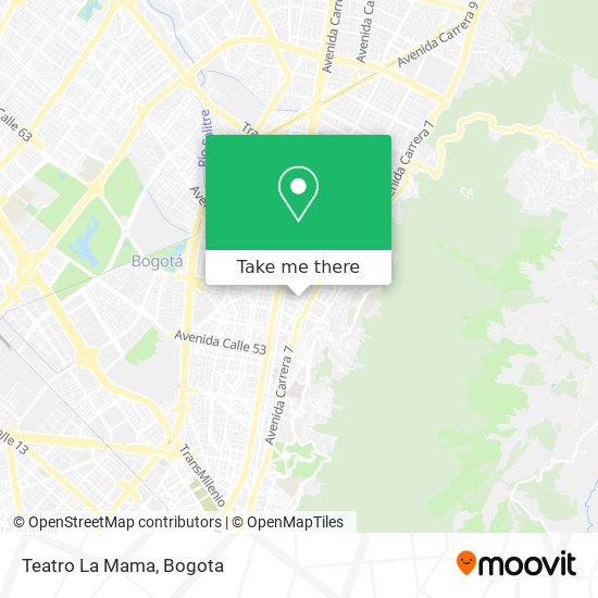 Teatro La Mama map
