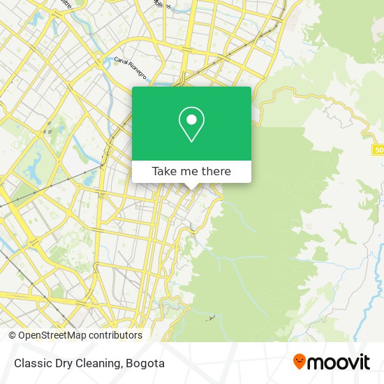 Classic Dry Cleaning map