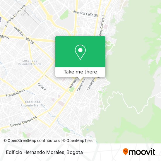 Edificio Hernando Morales map