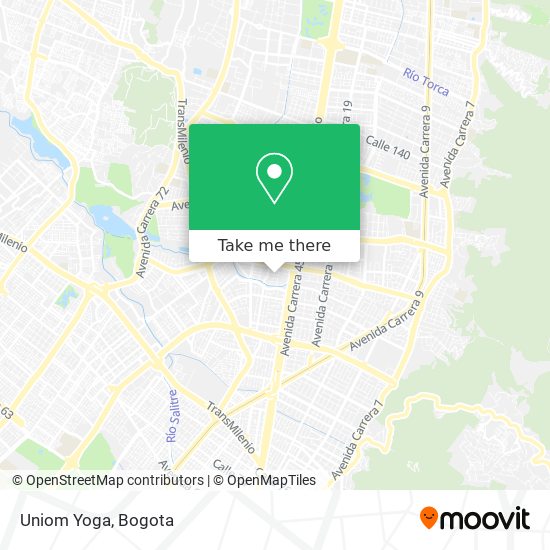 Uniom Yoga map