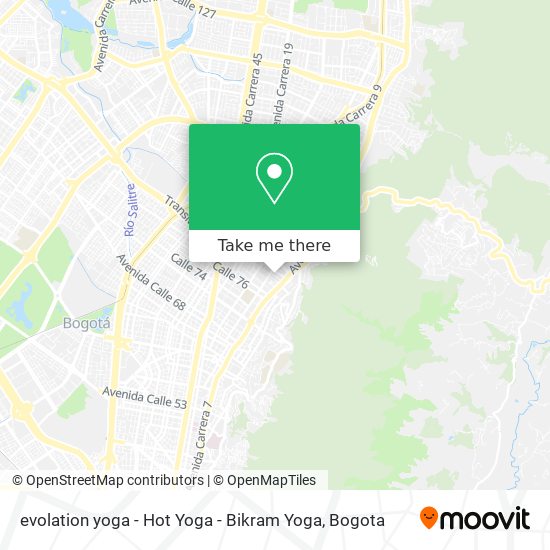 evolation yoga - Hot Yoga - Bikram Yoga map
