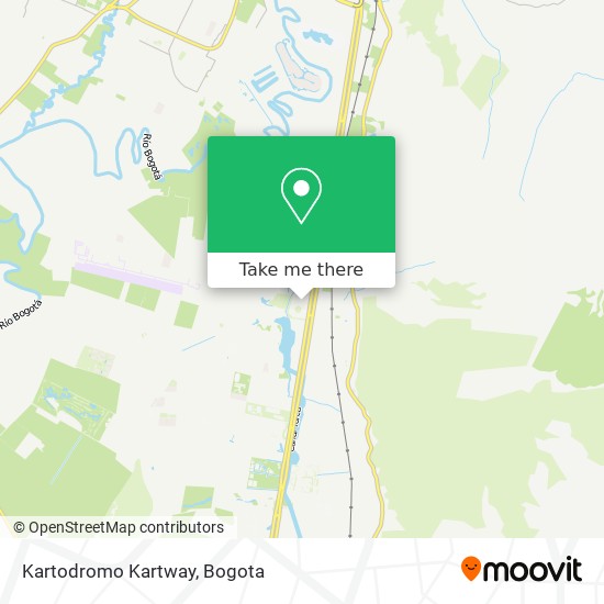 Kartodromo Kartway map