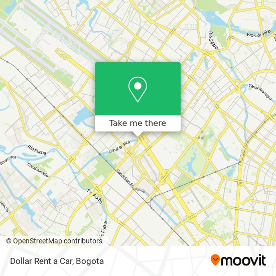 Dollar Rent a Car map