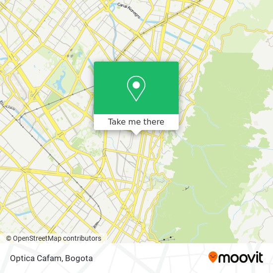 Optica Cafam map