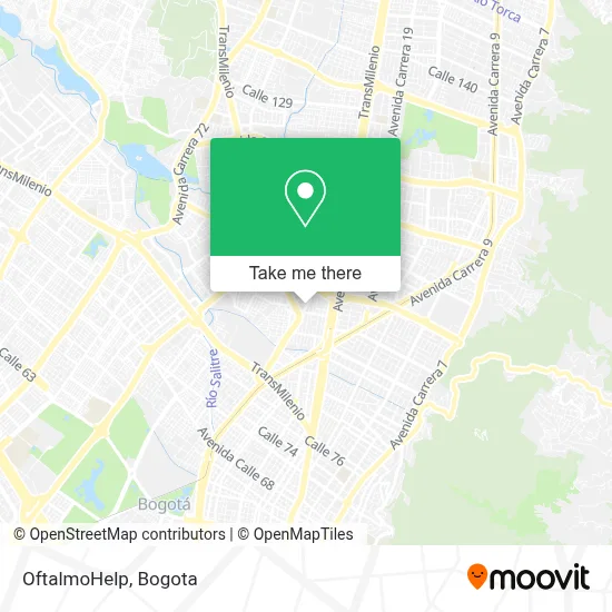 OftalmoHelp map