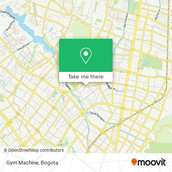 Gym Machine map