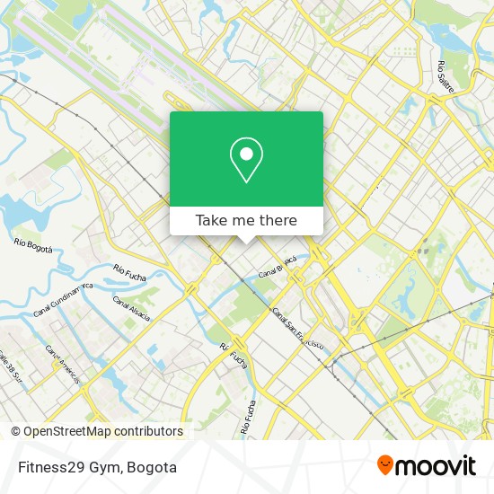 Fitness29 Gym map