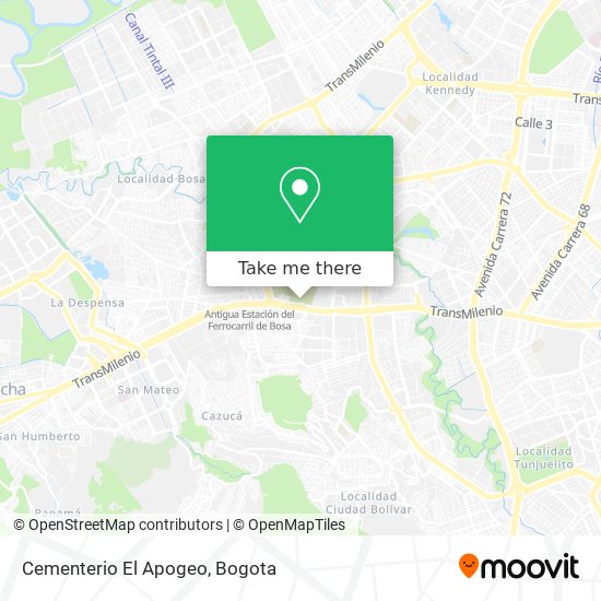 Mapa de Cementerio El Apogeo