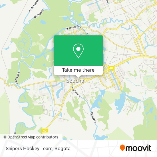 Snipers Hockey Team map