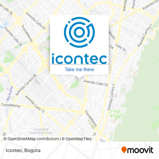 Icontec map