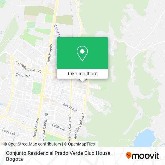 Conjunto Residencial Prado Verde Club House map