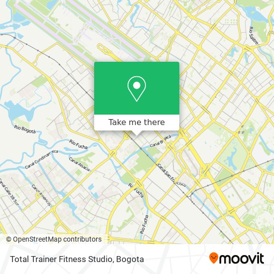 Total Trainer Fitness Studio map