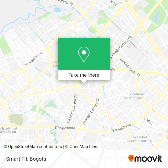 Smart Fit map