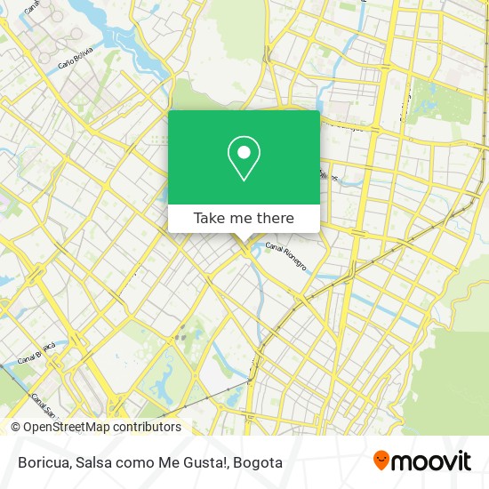 Boricua, Salsa como Me Gusta! map