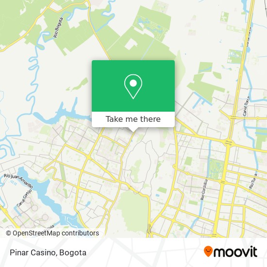 Pinar Casino map