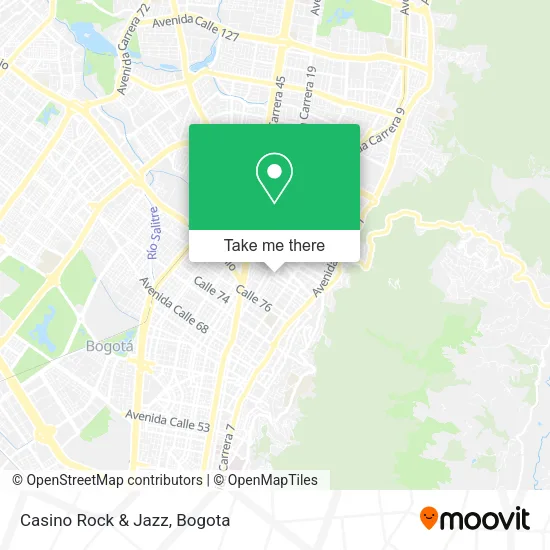 Mapa de Casino Rock & Jazz