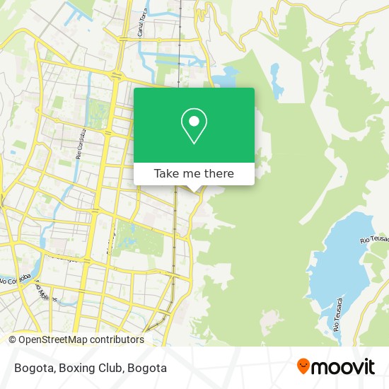 Bogota, Boxing Club map