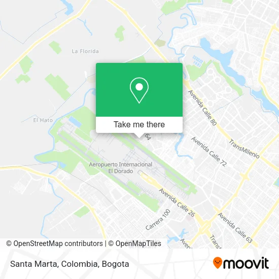 Santa Marta, Colombia map