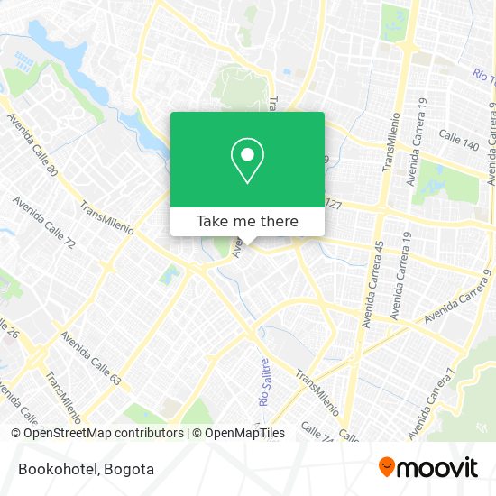 Bookohotel map