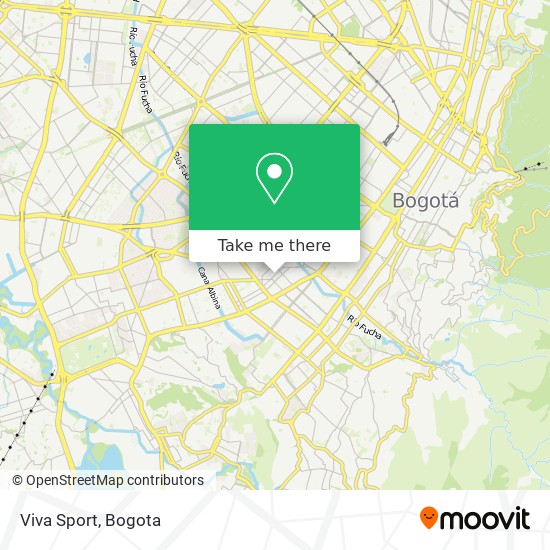 Viva Sport map