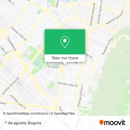 Mapa de 7 de agosto
