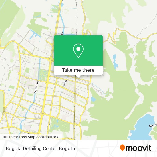 Bogota Detailing Center map