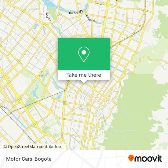 Motor Cars map