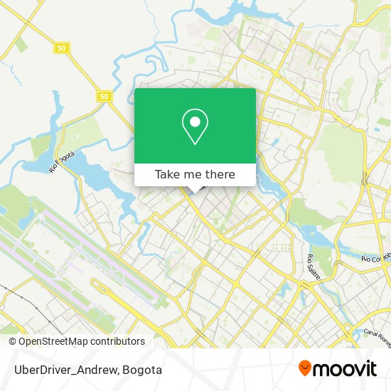 UberDriver_Andrew map