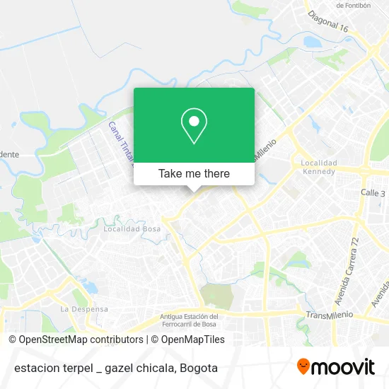 Mapa de estacion terpel _ gazel chicala