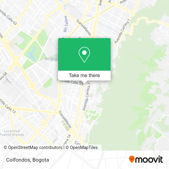 Colfondos map