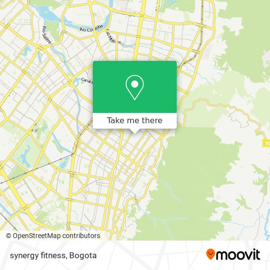 synergy fitness map