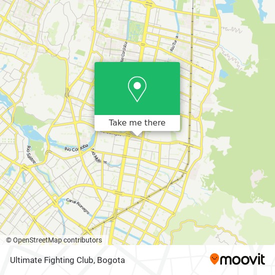 Ultimate Fighting Club map
