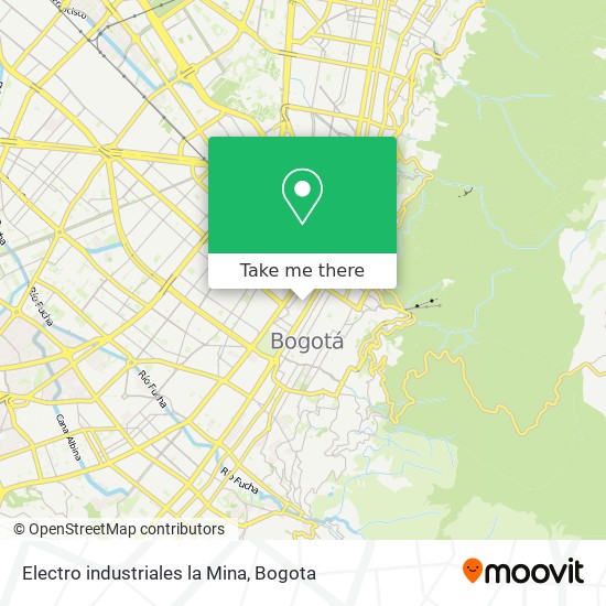 Electro industriales la Mina map